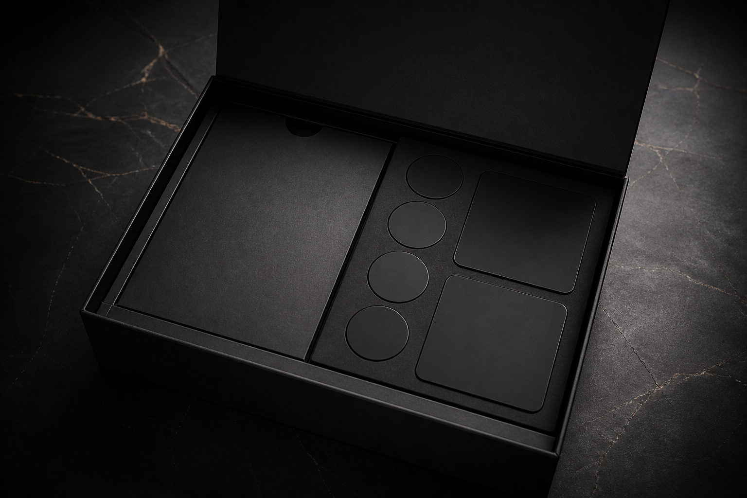 ISYAI welcome box with NFC tags